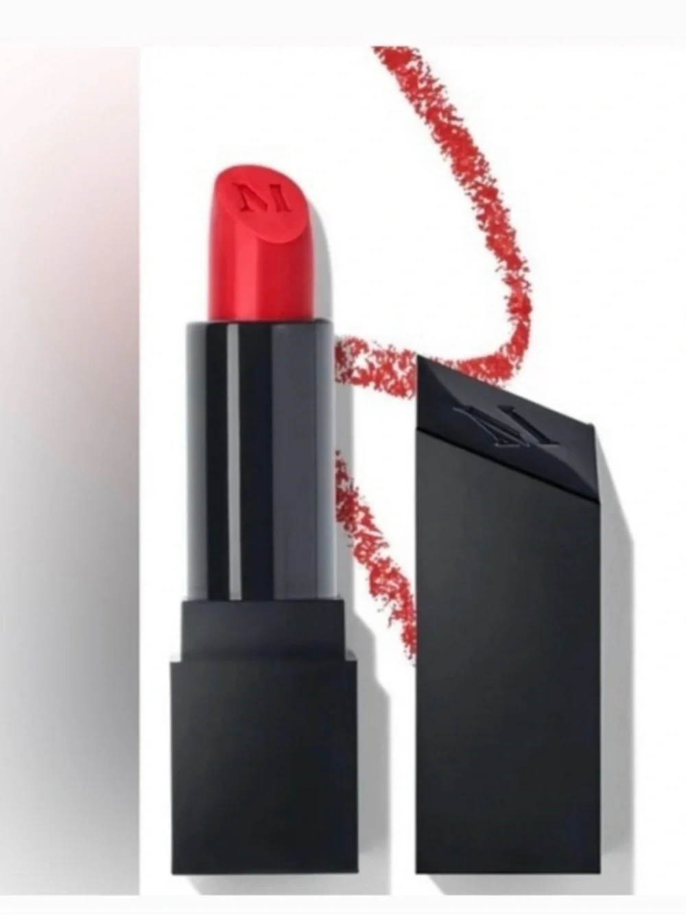 Morphe HOT SHOT Bold Red Cream Lipstick - Vibrant Red Finish